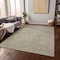 Homeroots 10' X 14' Ivory And Brown Abstract Washable Indoor Outdoor Area Rug 597051 - alternate 2