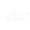 Laundry 360 Swivel Neck Hangers 5 Pack in White W-83020-WHITE - alternate 3