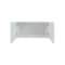 Cambridge Everest 36 in. W x 24 in. D x 18 in. H Ready to Assemble Shaker Wall Bridge Kitchen Cabinet in White SA-W361824-SW-KIT - alternate 2