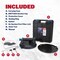 Barwalt Vacuum Suction Cup Lifter, 8 in Cup Diameter, 300 lb Lifting Capacity BWTV300 - alternate 2