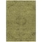 Homeroots 10' X 14' Olive Green And Brown Floral Washable Indoor Outdoor Area Rug 604239 - alternate 2