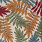Homeroots 12' X 15' Ivory Blue And Orange Indoor Outdoor Area Rug 521657 - alternate 3