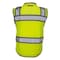 Dome75 Hi-Vis Heavy Duty Safety Vest MD Class ANSI/ISEA 107-2020 Class 2 , Reinforced Front Zipper 1 OV6124 - alternate 3