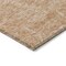 Homeroots 8' Salmon And Terra Cotta Round Damask Washable Indoor Outdoor Area Rug 603367 - alternate 2