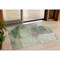Homeroots 3' X 5' Artichoke Green And Ivory Abstract Washable Indoor Outdoor Area Rug 632017 - alternate 1