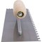 Marshalltown Notched Trowel, 1/4 x 1/4 x 1/4 Square Notch, Wood Handle, Tiles 12" or Smaller NT973 - alternate 2