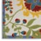 Homeroots 7' X 10' Ivory Green Red And Yellow Floral Indoor Outdoor Area Rug 546691 - alternate 3