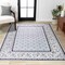 Jonathan Y Acanthus French Border Light Gray/Cream 3 ft. x 5 ft. Area Rug MDP504F-3 - alternate 1