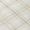 Homeroots 8' Ivory Beige And Brown Round Plaid Washable Indoor Outdoor Area Rug 597113 - alternate 3