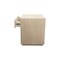 Homeroots 24" Natural Solid Wood Ribbed Texture One Drawer Nightstand 569602 - alternate 3