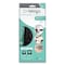 Ut Wire D-Wings Nail-Free Cord Clips, 12 Small 0.38in, Six Large 0.5in, Black, 18PK UTW-D18-BK - alternate 1