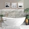 Apollo Tile Gray Brown 11.8 in x 11.8 in Glass, Stone Glossy Floor and Wall Mosaic Tile 4.83 sqft/case, 5PK APLCAS88029A - alternate 2