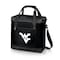Picnic Time Family Of Brands NCAA West Virginia Mountaineers Montero Tote Cooler Bag - Soft Cooler Bag - Picnic Tote, Black 604-00-179-834-0 - alternate 1