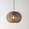 Jonathan Y Isla 14" 1-Light Farmhouse Coastal Rattan 180" Cord Plug-In or Hardwired LED Pendant, Brown JYL1405A - alternate 5