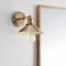 Jonathan Y July 7.88" 1-Light Industrial Farmhouse Metal Vanity Light, Brass Gold JYL7429A - alternate 3