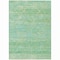 Homeroots 3' X 5' Artichoke Green And Beige Trellis Washable Indoor Outdoor Area Rug 616478 - alternate 1