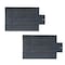 Mytee Products Heavy Duty 18oz Steel Tarp 16ft x 27ft with Flap - Black, 2PK LT4FTx2 - alternate 4