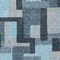 Homeroots 9' X 12' Sky Blue Denim Blue And Gray Geometric Washable Indoor Outdoor Area Rug 613239 - alternate 3