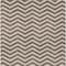 Homeroots 8' X 10' Brown And Beige Chevron Washable Indoor Outdoor Area Rug 595304 - alternate 4