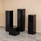 Uniquewise 40-Inch Black Fiberglass Pedestal Backdrop Stand - Stylish Flower or Cake Holder for QI003858BK-40 - alternate 2
