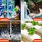 Simple Deluxe HealSmart 200GPH Submersible Pump with 5.2ft High Lift, 15W Ultra Quiet Fountain Water Pump with 2 LGPUMP200GV2 - alternate 2