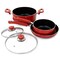 Oster 7 Piece Non Stick Aluminum Cookware Set in Red 128653.07 - alternate 2