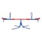 Playberg Outdoor Red and Blue Metal Rotating Seesaw QI003377 - alternate 1