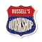 Signmission Russell's Workshop, 12 Inch X 12 Inch, Plastic Sign SHI-P-12-489-RUSSELL - alternate 1