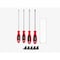 Tekton Slotted Screwdriver Set with Modular Organizers - 8 Inch Shanks, 4-Piece (4 - 8 mm) DWS90110 - alternate 2