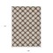 Homeroots 9' X 12' Brown And Beige Polka Dot Washable Indoor Outdoor Area Rug 595215 - alternate 2