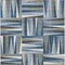 Homeroots 8' X 10' Denim Blue Gray And Ivory Geometric Washable Indoor Outdoor Area Rug 598253 - alternate 2
