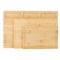 Megachef 3 Piece Bamboo Cutting, Prep and Serving Boards 750122188M - alternate 2