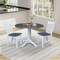 Whitewood Industries Extension Dining Tables, 45 in L, 38 in H, Parawood, 3 Piece Set K05-42DPT-27-C61-2 - alternate 2