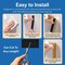 Grizzly Supply Adhesive Hook and Loop Strip, 4 in L, 2 in W, Hook and Loop Connection, Black, 4PK GS-HLAS4x2-0 - alternate 2