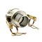 Firesafe 2" Female Camlock Coupler x 2" Male NPT Aluminum Fitting with Brass Handles - Style B 8613006 - alternate 2
