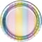Creative Converting Iridescent Party Paper Plates, 9", 96PK 336692 - alternate 1
