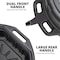 Neiko Large Oil Drain Pan, 4 Gallon (16L) Capacity, Black Plastic Anti Splash Oil Pan 20760A - alternate 2