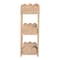 Bali & Pari Brooks Metal-framed Natural Rattan Accent Shelf 267-14615-ZORO - alternate 2