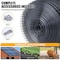 Wrightmaster Solar Panel Bird 6 in. x 100 ft. PVC Coated Mesh with 70-Piece Stainless Steel Fasteners for Bird,  ZR-Z9X662 - alternate 2