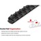 Tekton 3/8 Inch Drive 2-Rail Socket Organizer Set, Black (40-Tool) OST13240 - alternate 2