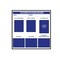 5S Supplies Dry Erase Board, Exp 3636, Stand 5SEXPBRD-3636-DRYERASE-STAND - alternate 1