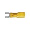 Gb Xtreme Spade Terminal, 600 V, 12 to 10 AWG Wire, #8 to 10 Stud, Yellow, 3PK AMT-116 - alternate 2