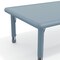 Flash Furniture Commercial Plastic Adjustable Height Classroom Activity Table-Dusty Blue, 48x24 YU-YCX-001-2-RECT-TBL-DSTYBL-GG - alternate 2