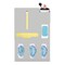 Origin Dispensing Solutions Protective Wear Organizer-Customizable Space Saver-ABS-Beige PS19X02BG - alternate 1