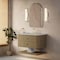 James Martin Vanities Allamari 36" Single Vanity, Dune Mist w/ 3 CM Victorian Silver Silestone Top D640-V36-DMS-WVSL - alternate 3