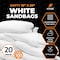 Xpose Safety Woven White Polypropylene Sandbags, 18x30 in, 50 lb Capacity, Reusable Flood Protection, 20PK SBW-1830-20-X - alternate 2