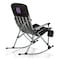 Picnic Time Family Of Brands NCAA Northwestern Wildcats Outdoor Rocking Camp Chair - XL Heavy Duty Camping Chair 805-01-175-434-0 - alternate 2