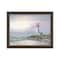 Homeroots Lighthouse at Sunset Black Framed Print Wall Art 529942 - alternate 1