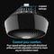 Vornado CirculatingFan, 10-1/8inDia, Black, Plug-In CR1-0121-06 - alternate 2