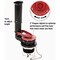 Fluidmaster PerforMAX 2'' Universal Complete Toilet Repair Kit w/Install Tools K-400H-021-P8 - alternate 2
